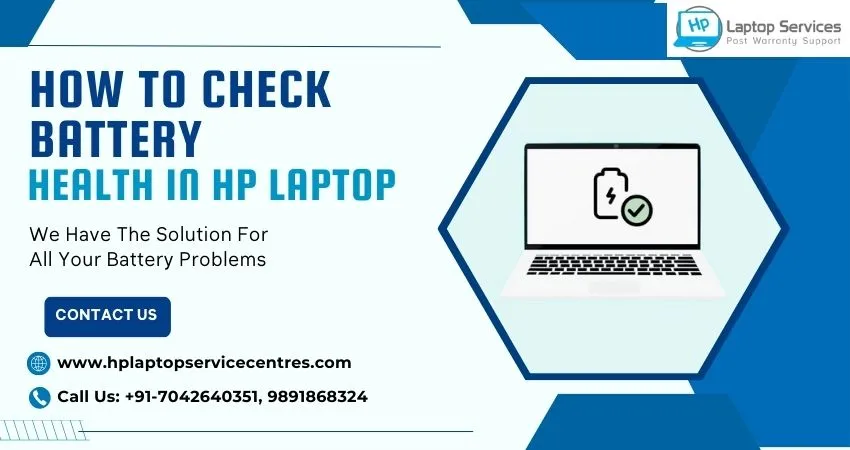 How to Check Battery Health in HP Laptop