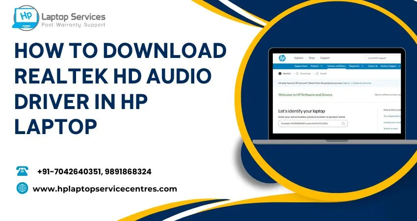 How to Download Realtek HD Audio Driver in Hp Laptop