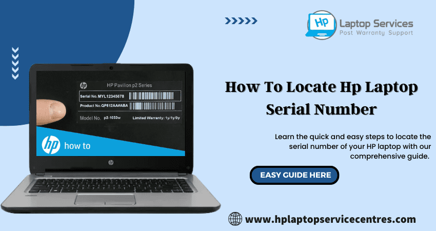 How To Locate Hp Laptop Serial Number