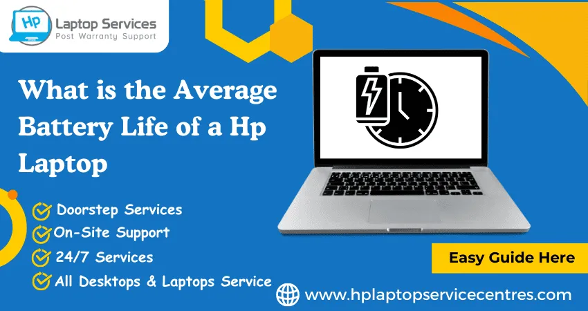 Average Battery Life of a Hp Laptop