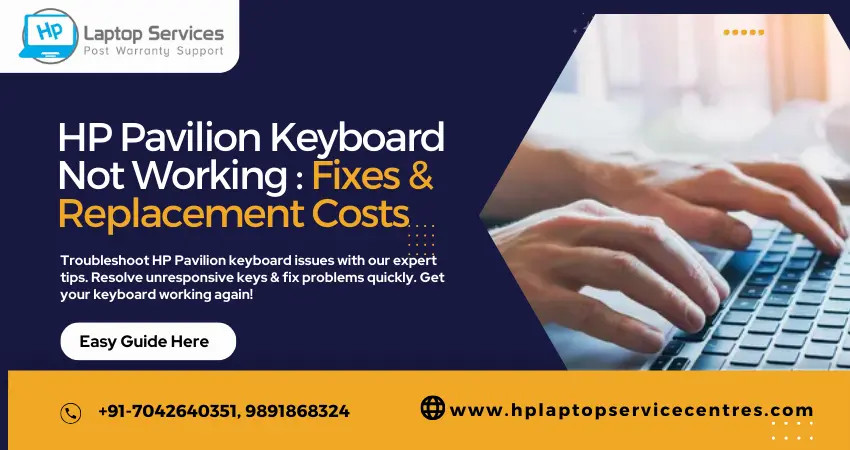 Hp Laptop Keyboard Repair or Replacement Cost