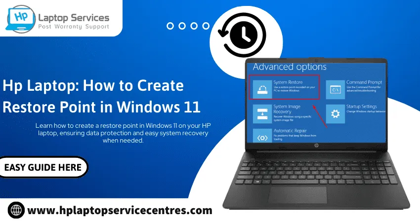 Hp Laptop: How to Create Restore Point in Windows 11